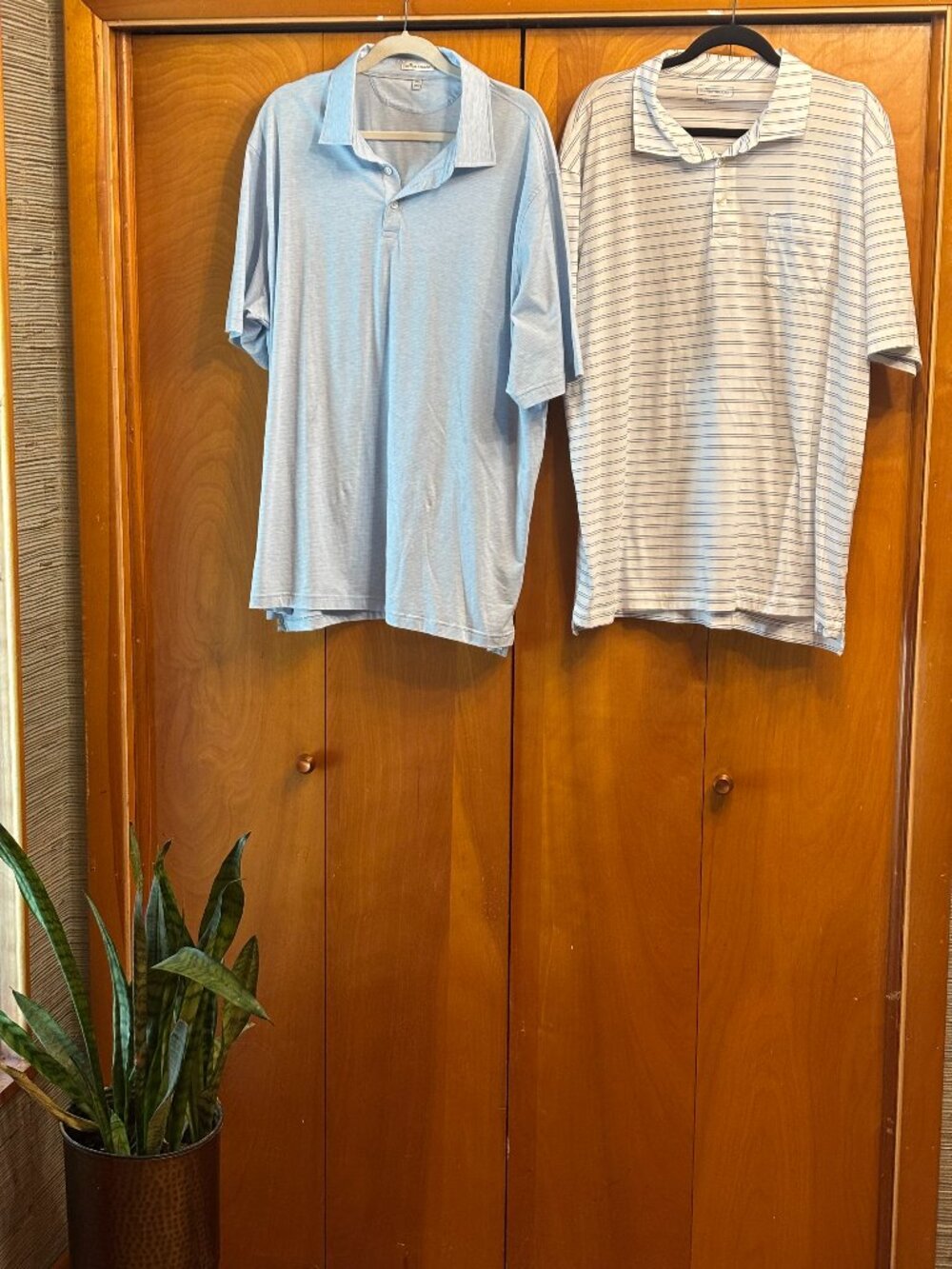 2 Peter Millar Golf Polos XXL